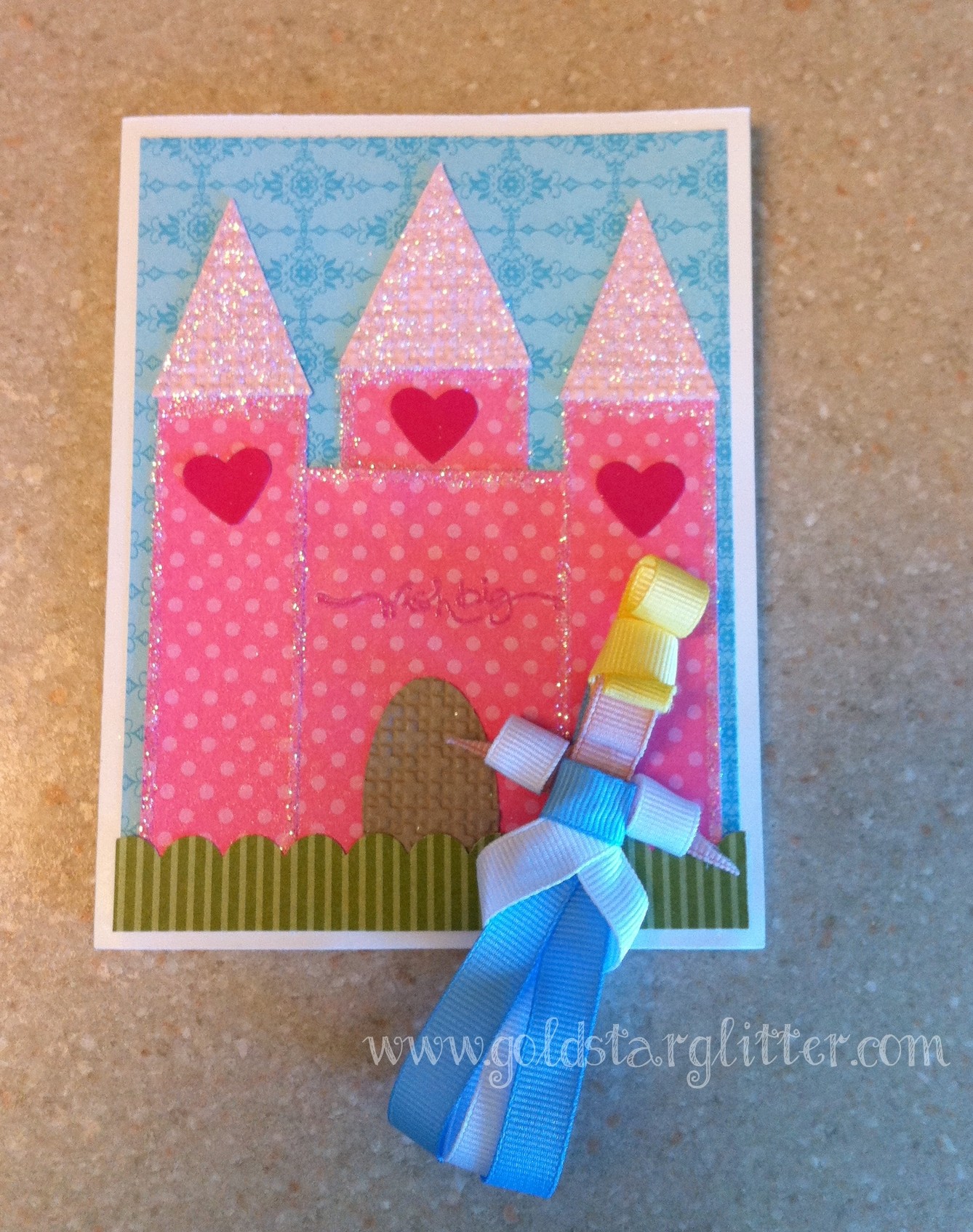 Princess Card & Ribbon CinderellaDoll