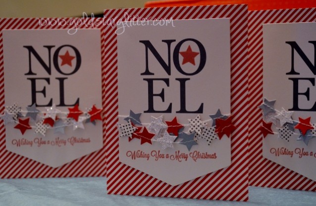 Star Garland Christmas Card