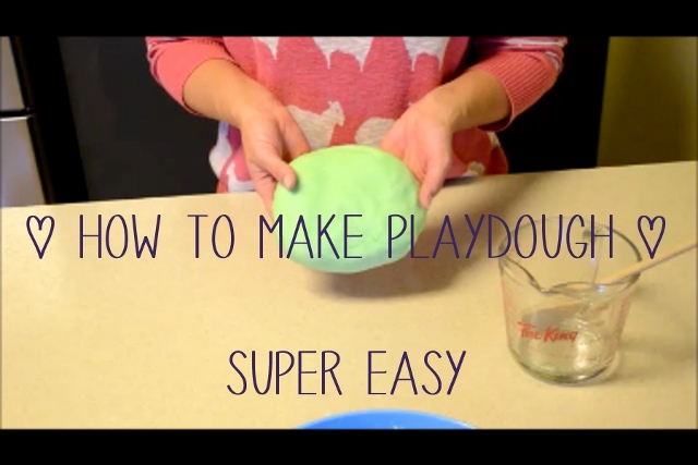 How To Make Playdough